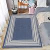 Minimalist Are Rug Soft Non-Slip Washable Area Carpet Modern Geometric Border Floor Mat Doormat for Living Room Bedroom Entryway