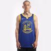 Nike Футболка NBA Golden State Warriors Stephen Curry Icon Edition Dri-FIT, синяя/белая/желтая, унисекс, уличная одежда DN2005-401