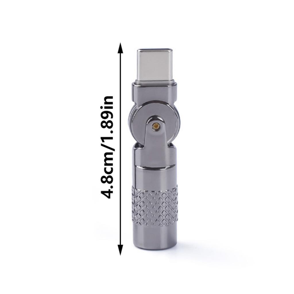 Адаптер типа C на тип C 60 Вт, угловой, папа-мама, для ноутбуков, телефонов, планшетов, для быстрой зарядки