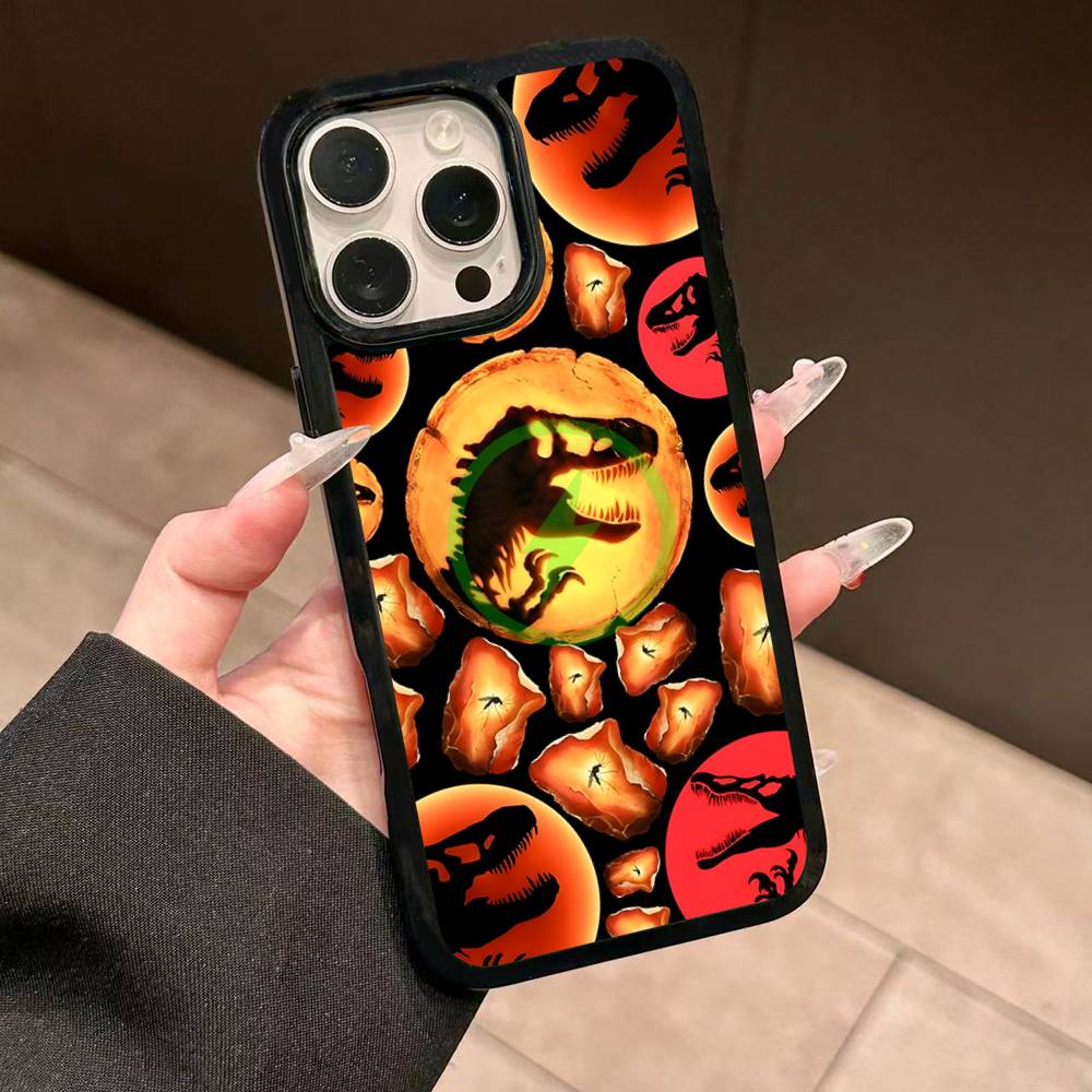 J-Jurassic Park Dinosaur World For Magsafe Magnetic Wireless Phone Case For IPhone 17 16 15 14 Plus 13 12 11 Pro Max Cover