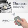 kwmobile Silicone Car Key Case Compatible for Renault 4-Button Car