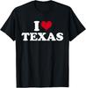 I Love Texas Shirt   I Heart TX  Gift Unisex T-Shirt