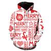 Autumn Winter Christmas Snowman Christmas Deer 3D Printed Hoodie Unisex Personality Casual Sport Hooded Children's Clothing Tops
