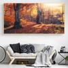 Landscape Sunlight Green Trees Leaves Forest Canvas Painting Nature Posters and Prints Wall Art Pictures Home Decor No Frame