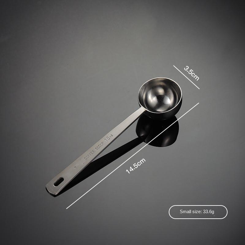 HANYANG 304 Нержавеющая сталь Серебряная сварка Большая мерная ложка с ручкой Титан позолоченный Красочные кухонные принадлежности для выпечки