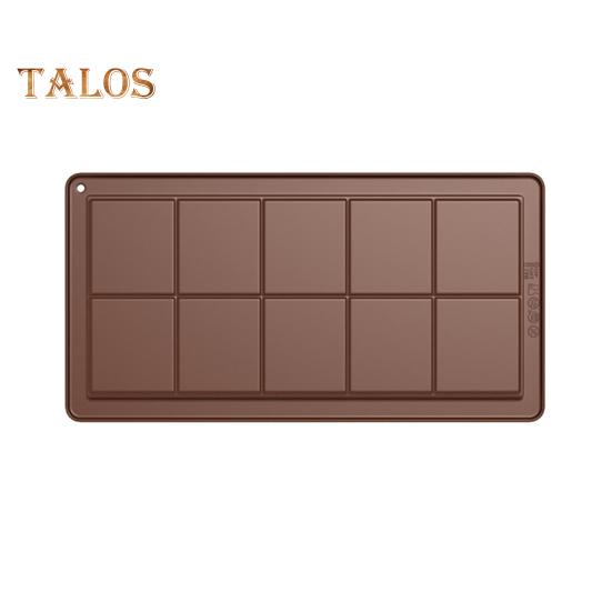 Силиконовая форма для шоколада с начинкой, квадратные формы для пищевого батончика, легко моющиеся, универсальные формы для выпечки домашних сладостей