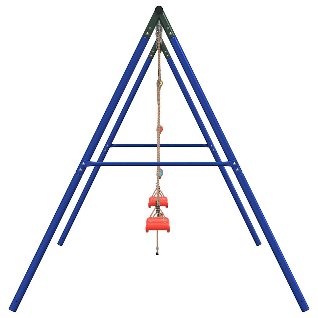Swing Set with Swing Seats and Rope Ladder