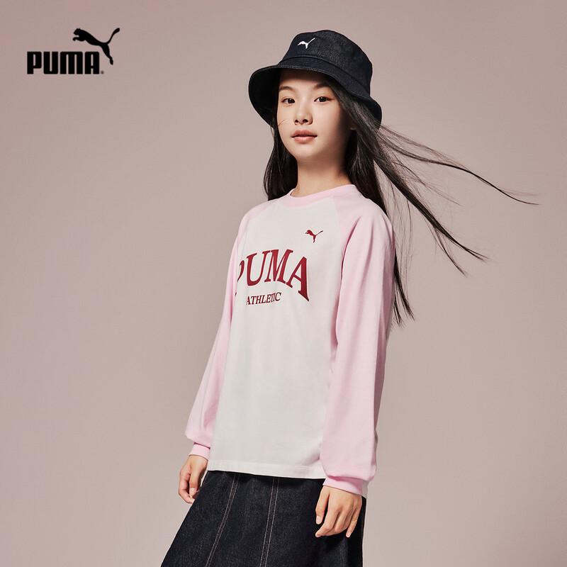 Puma Children's Autumn Long Sleeve Graphic T-Shirt