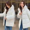Winter Autumn Women's Down Cotton Coat Loose and Thickened Long Section Slimming Cotton Jacket Outerwear