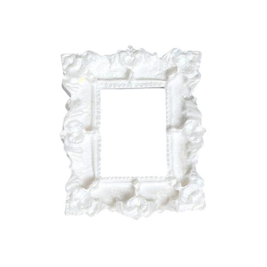 Барокко Мини Рамка для Фото Ретро Маленькая Рамка для Фото Винтаж Крошечная Рамка для Фото Аксессуары для DIY Украшений Чехлов для Телефонов Магнитов на Холодильник Поделки