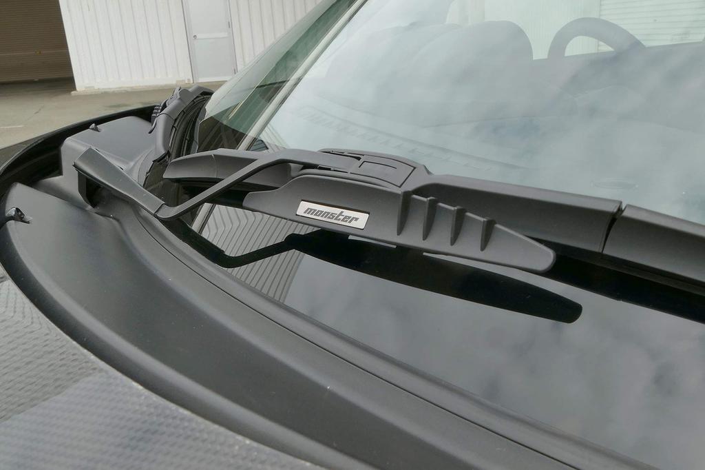 MONSTER SPORT Aero Wiper Blade Set for Toyota Hustler and Other 400/425mm [MR#1S / MR#2S] Models, 763500-7200M