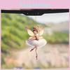 Girl Christmas Ballet Vehicle Acrylic Flat Surface Pendant For Interior Auto