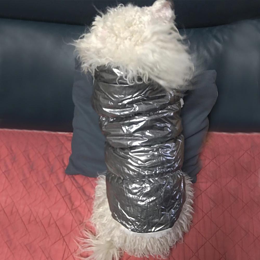 Одежда для собак в холодную погоду Зимняя одежда для собак Ветрозащитный комбинезон для маленьких собак Пуховик для щенков Куртка Водонепроницаемая утепленная парка Комбинезон для собак Одежда для домашних животных