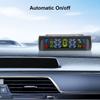 Автомобильные системы сигнализации Монитор температуры шин USB / Солнечный TPMS Универсальный цифровой ЖК-дисплей Система мониторинга давления в шинах автомобиля 0-6 бар