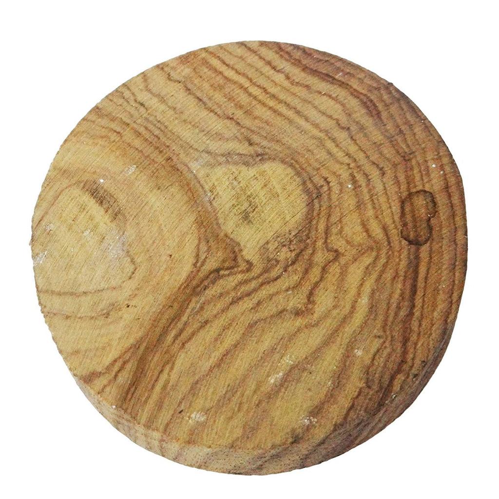 IBA Indianbeautifulart Ткань для печати на деревянных блоках круглой формы с цветочным узором Дизайнерский текстиль