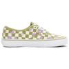Vans Authentic Wallpaper Authentic unisex checkered floral print durable breathable low-top canvas shoes green white VN0A5KS9CCF