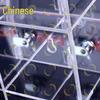 Transparent Acrylic 12-Door Storage Locker