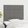 VidaXL Headboard Bedroom Furniture Bed Accessories Single Bed Heads Interior Bed Frame Heads Light Grey 3116315