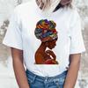 Melanin Bouquet Fun Graphic T-Shirt Ladies Urban Black Girl Printed T Shirt 90S Best Friend Tshirt Female Shirt Clothing