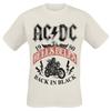 Новая летняя одежда рок-группы ACDC, периферийный принт с рисунком, летняя футболка класса люкс из чистого хлопка для мужчин и женщин