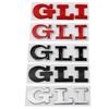 AGLNX1 8.5x3cm Car Side Metal Badge Rear Trunk Stickers for Volkswagen VW GLI Emblem GOLF 5 6 7 JETTA MK4 MK5 PASSAT Polo TOURAN T-ROC