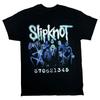 Музыкальная группа Slipknot Хлопковая черная футболка большого размера для мужчин TT183 Унисекс футболка