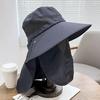 Уличная шляпа шарф дышащая защита шеи с широкими полями унисекс противоскользящая полная защита ветрозащитная фиксированный ремешок рыбалка кемпинг велоспорт рыбак