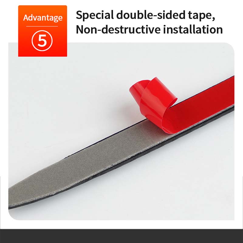 4 шт., автомобильный бампер, защита края двери, резиновый уголок, зеркало заднего вида, полоски против царапин, наклейка, Стайлинг автомобиля