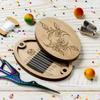 Wooden Material Sewing Tool Organization Box Portable Storage Box  Tool Organization