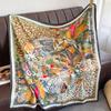 Twill Silk Scarf Women 90cm Square Hijab Shawls And Wraps Female Foulard Headkerchief Elegant Floral Summer Autumn Lady Bandana