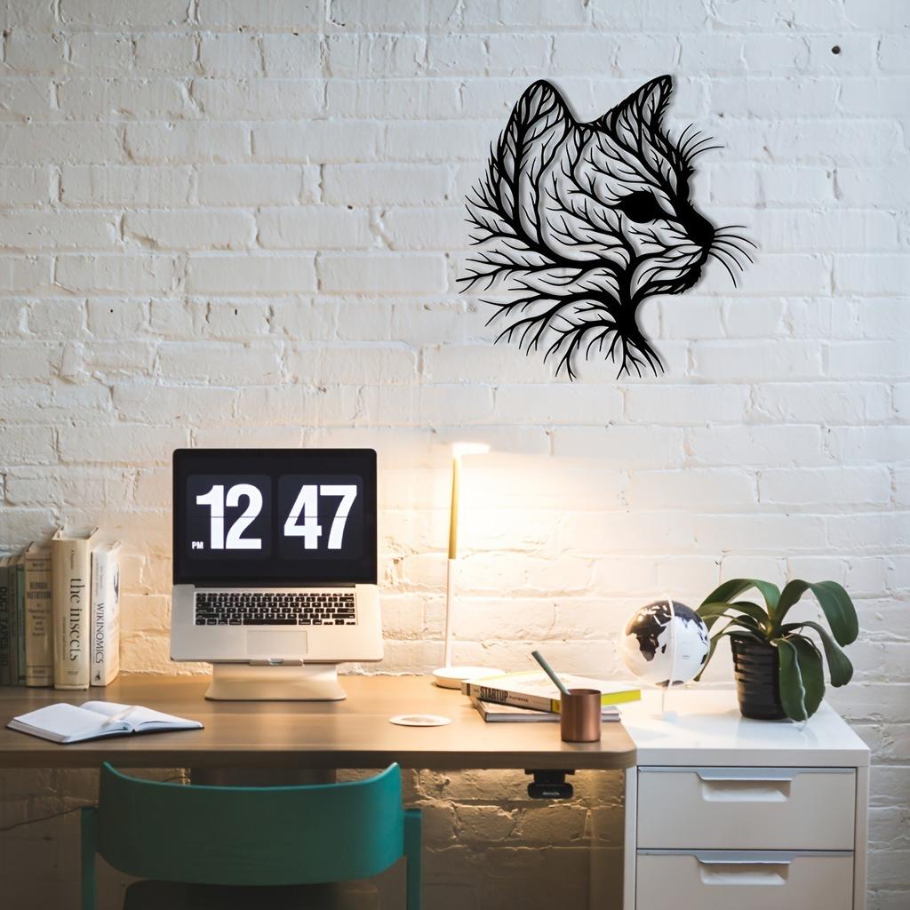 Cat Face Hanging Decoration Wall Metal Decoration Metal Crafts Wall Decoration Hanging Decoration Home Decoration