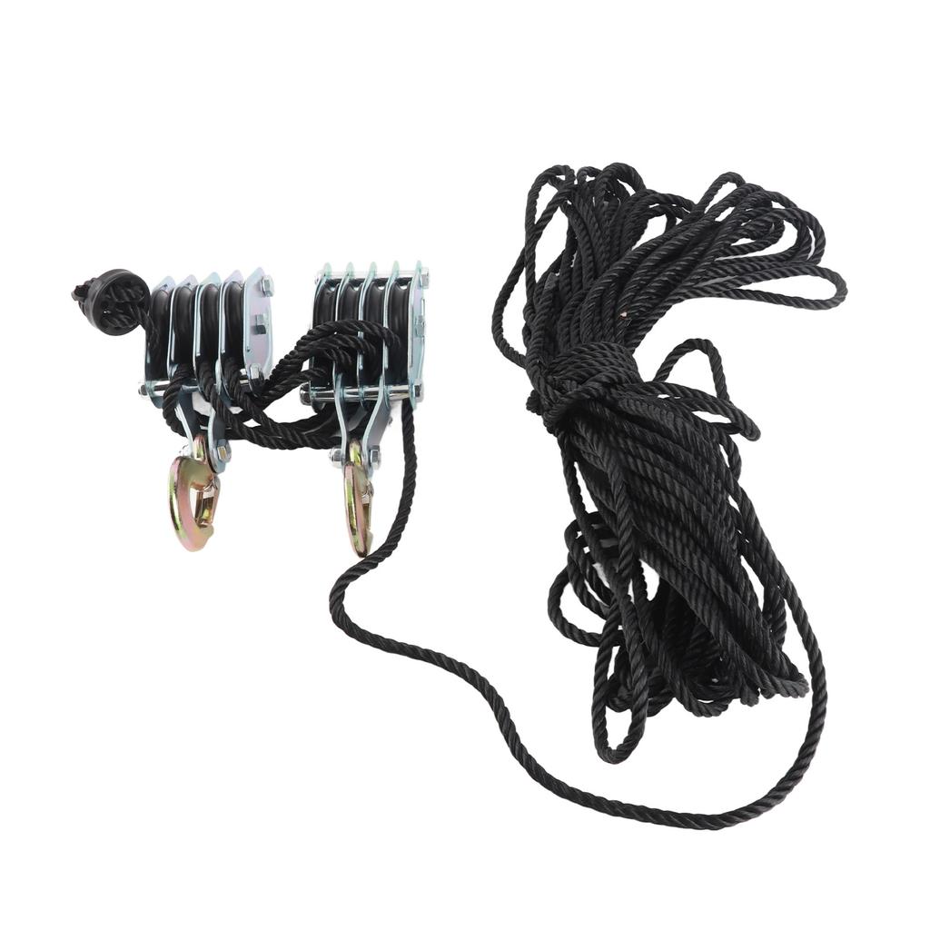 Система канатных подъемных шкивов 4400 фунтов 8:1-позиционный подъемный механизм повышенной грузоподъемности для подъема тяжелых предметов.