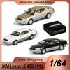 Новое в наличии Jkm Jackie Kim 1:64 Lexus Ls 400 1990 Литой Миниатюрный Металлический Модель Автомобиля Lexus Ls400 Седан Игрушки Подарок Детям