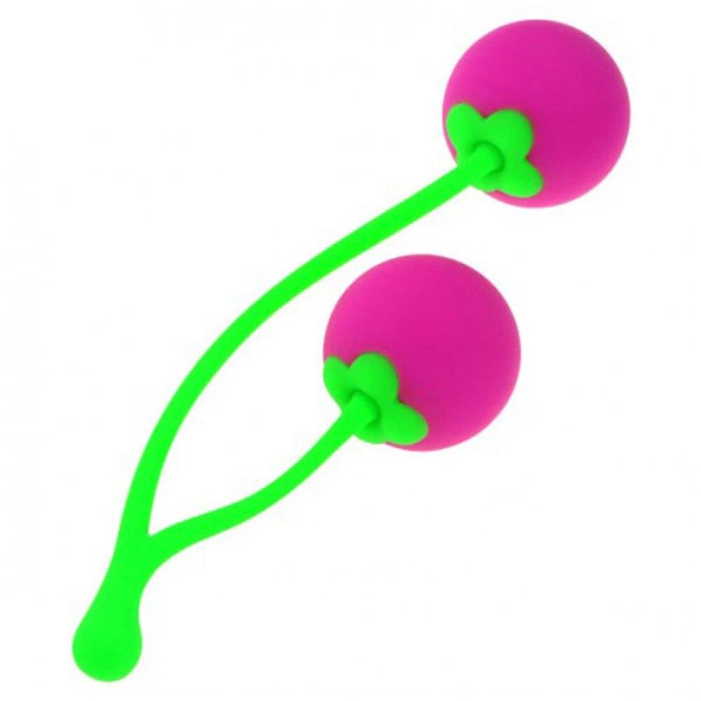 Силиконовые умные шарики, женские шарики Cherry Kegel, вагинальные плотные упражнения, шарики для вагины Smart Love, секс-игрушки для женщин, мастурбация