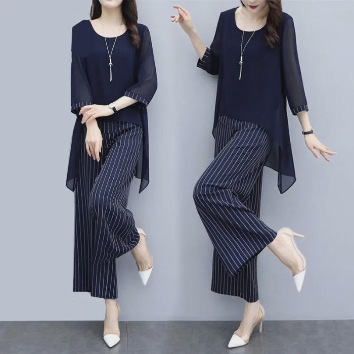 Brand Womens Sweet Summer 2022 Fashion Casual Suit