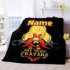 Warner Bros. Movies (26) Customize Text Blanket Multi-purpose Customizable Blanket Durable Comfort for Livingroom Living Room Seaside Bedding