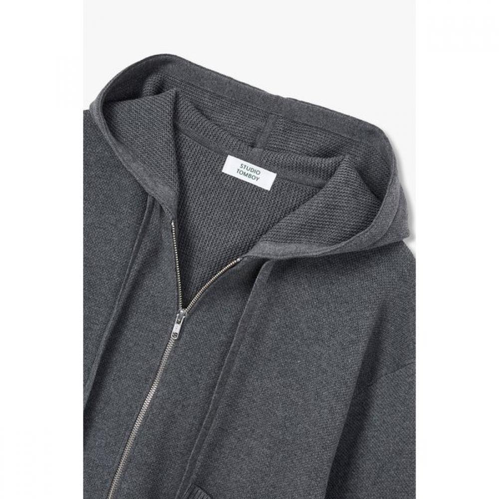 Studio Tomboy Pocket Point Hooded Zip Cardigan 9176351972