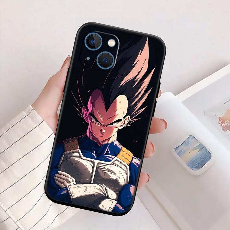 BH20 Dragon Ball Goku Vegeta New High-End Shell Phone Case for iPhone 16 15 14 13 12 Pro Max Plus Mini