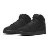 Jordan Кроссовки Air Jordan 1 Mid с противоскользящей подошвой, амортизацией, средним профилем, для баскетбола, Черный Воин, Унисекс 554725-056