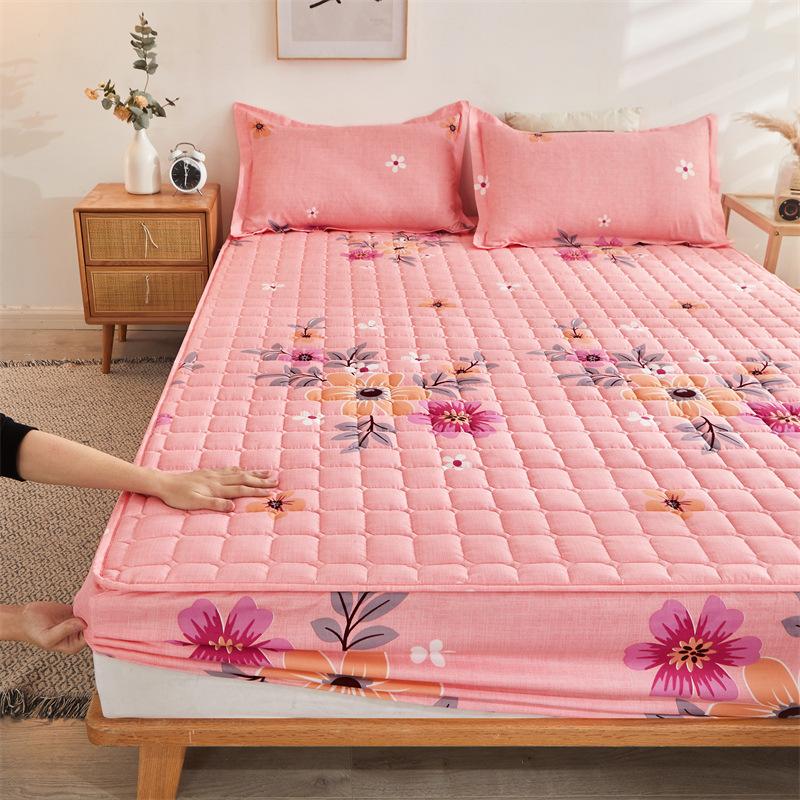 Стеганый наматрасник MAITA, полностью обернутый хлопковой обивкой, покрывало наматрасник, влагостойкий чехол для кровати, наволочка, наматрасник