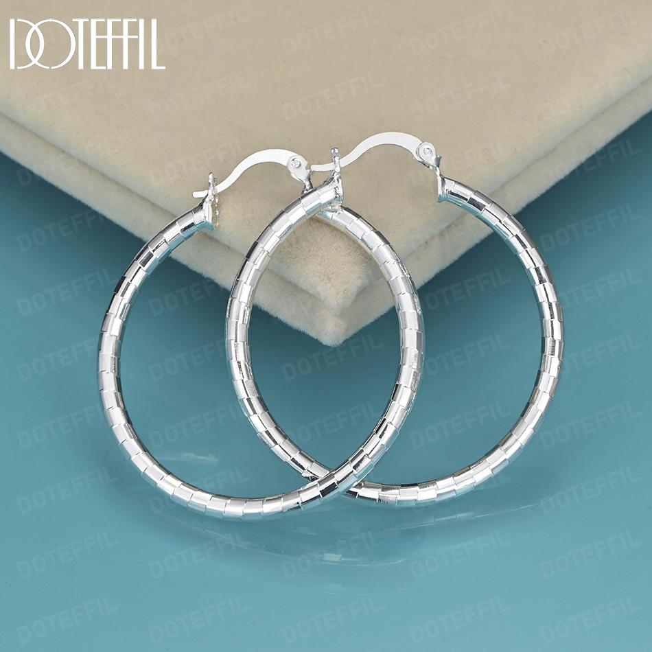 Круглые серьги для пирсинга из стерлингового серебра 925 пробы, модные свадебные украшения