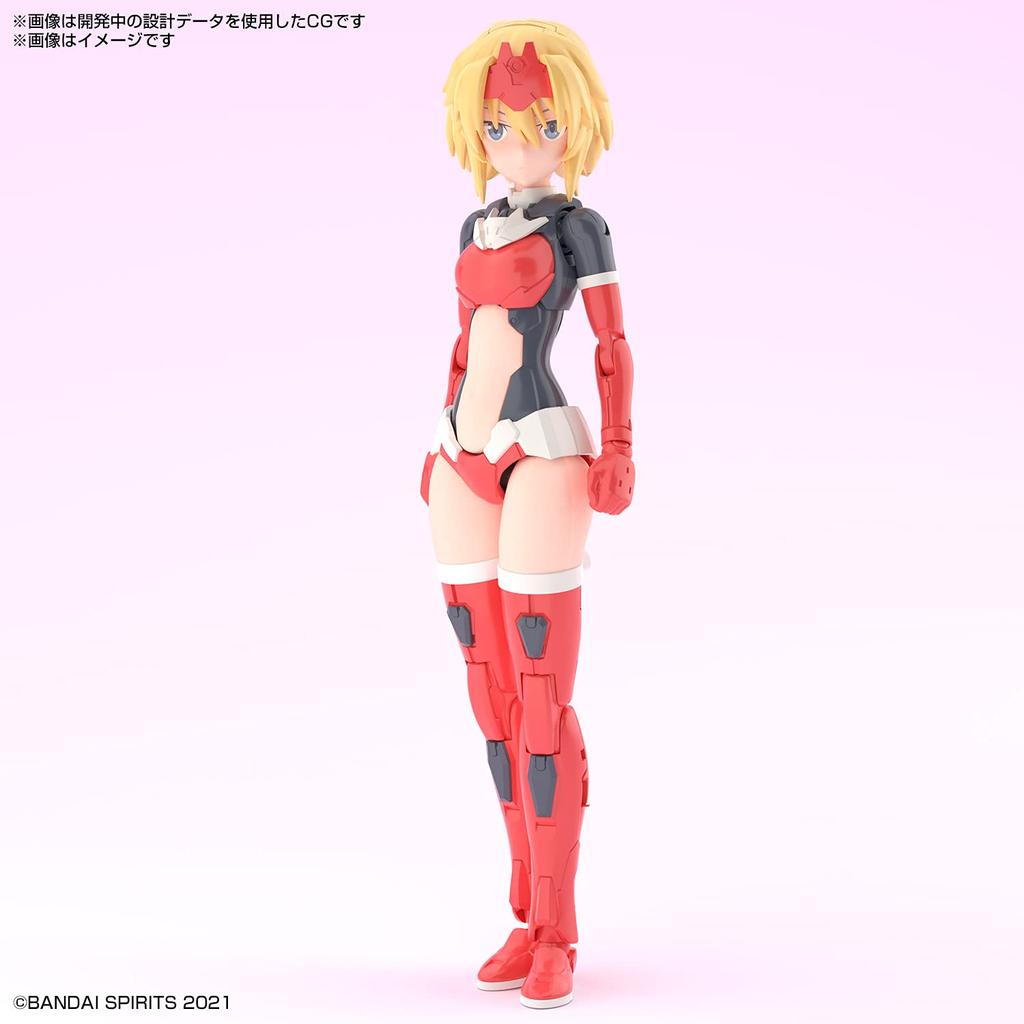 BANDAI SPIRITS Пластиковая модель в масштабе 30MS SIS-Gc69r Arca-Carti (Форма квартета) 1/144 с цветовой кодировкой