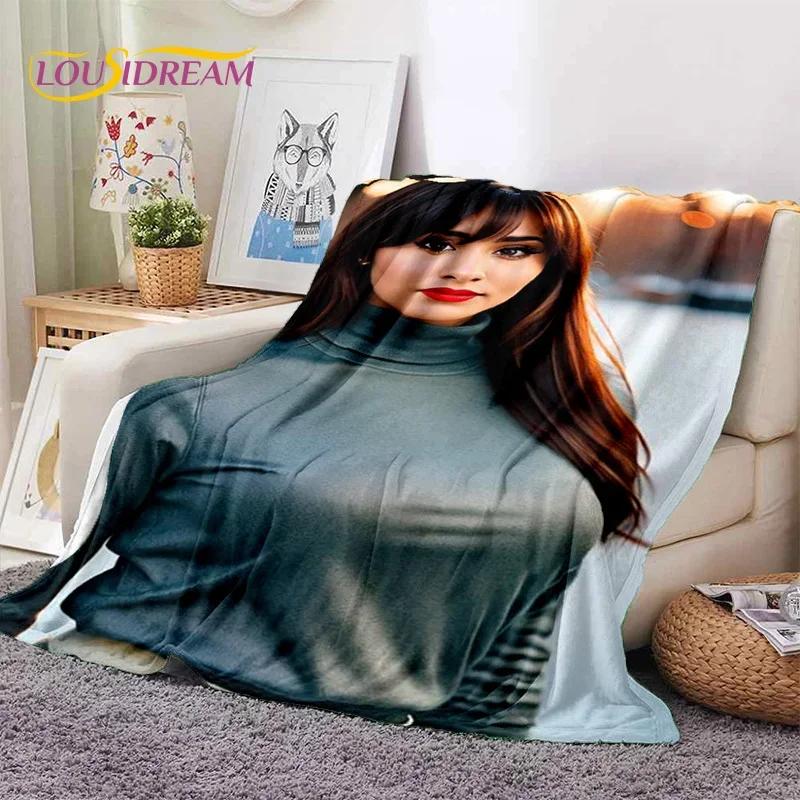 3D Cute Aitana Spanish Singer Soft Flannel Blanket for Beds Bedroom Sofa Picnic,Throw Blanket for Cover Outdoor Leisure Nap Gift