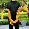 Подвижный 3D-печатный китайский дракон Детский подарочный орнамент