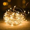LED Copper Wire String Lights: Multicolor Floral Waterproof Decoration for Cake & Gifts
