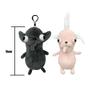 Stuffed Animals Chihuahua Plush Toy Puppy Pet Keychain Pendant Stuffed Chihuahua Doll Realistic Kawaii Plush Chihuahua Toy