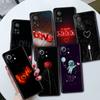 Милый чехол Love Heart Funda для Xiaomi Mi 11 Lite 5G NE 11T Pro 10T 9T Note 10 12 12X 12S Ультрамягкий силиконовый чехол для телефона