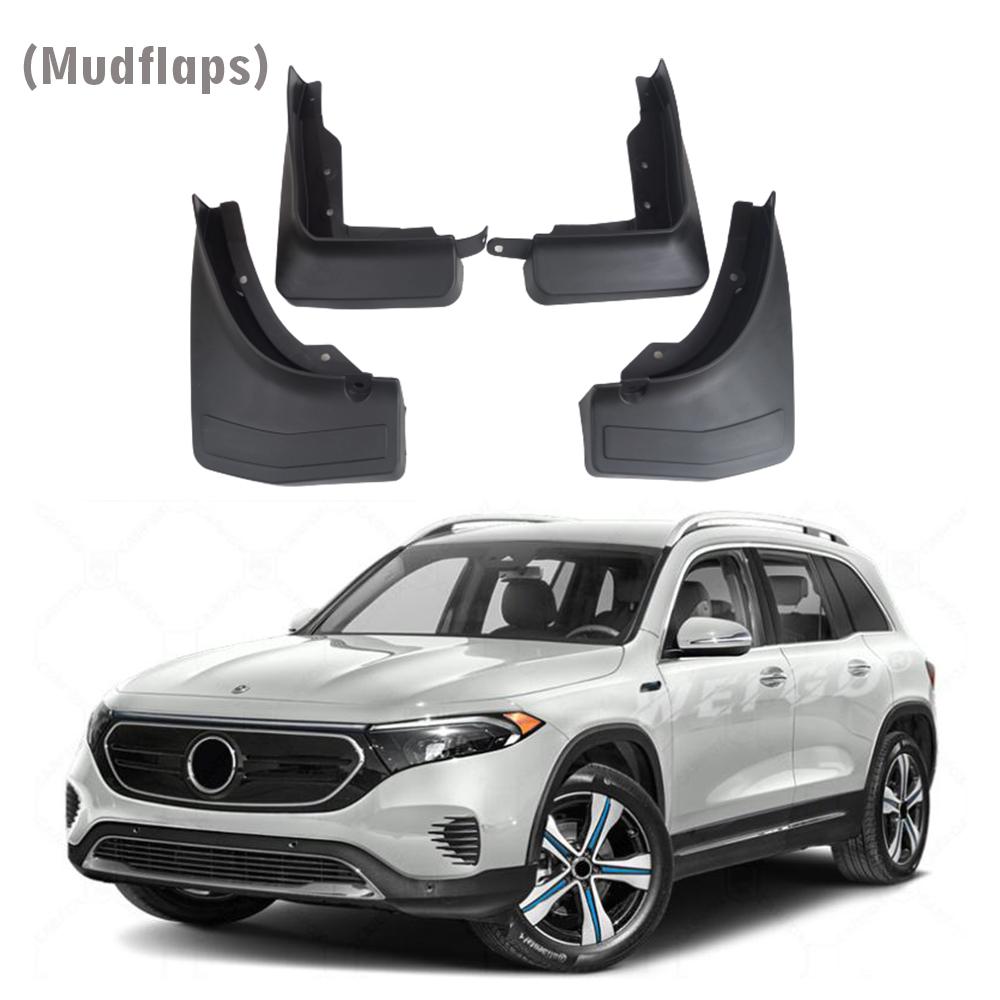 2022 2023 2024 2025 FOR Mercedes Benz EQB X243 Mudguard Fender Mud Flaps Guards Splash Mudflaps Car Accessories Front Rear 4pcs