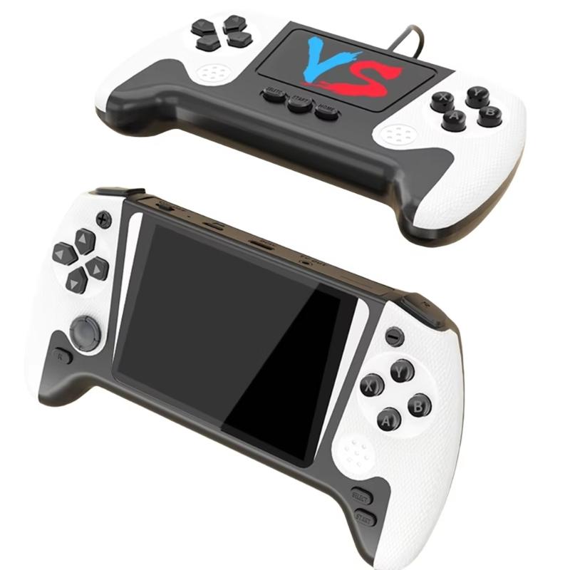 Портативная ручная игровая консоль с 3,5-дюймовым экраном для игры одного/двух игроков и предустановленными классическими играми