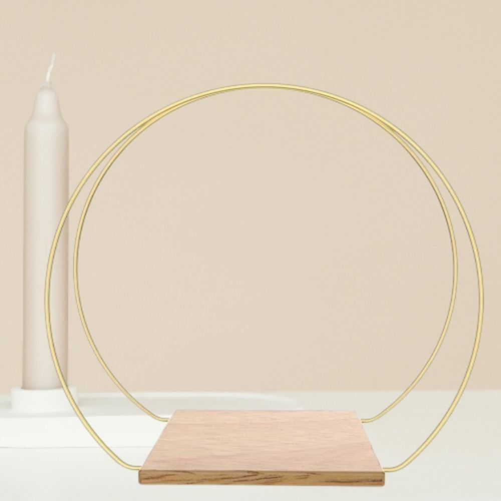 Metal Flowers Hoop 30cm Wreath Frame New Floral Hoop Wedding